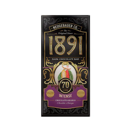CHOC NEUGEBAUER 1891 INTENSE 70% CACAU 90G