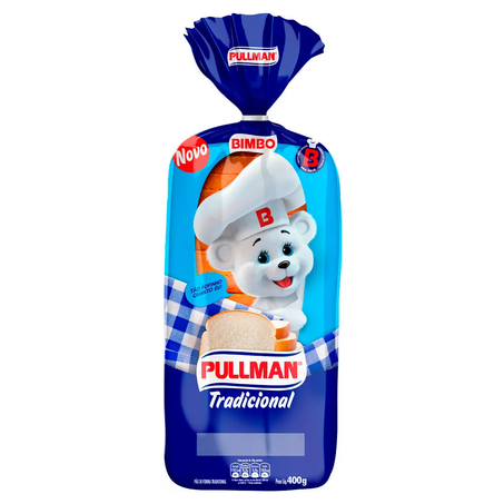 PÃO DE FORMA TRADICIONAL PULLMAN 400G