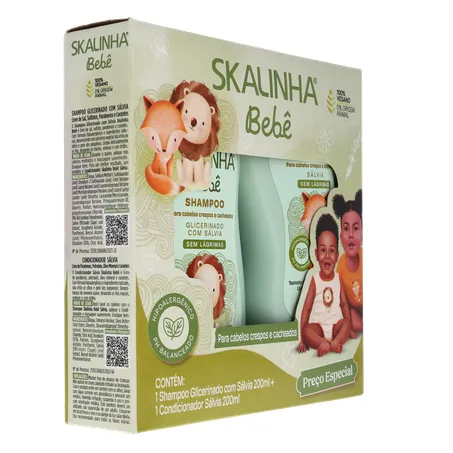 Kit shampoo + cond skalinha salvia 200ml 360-31