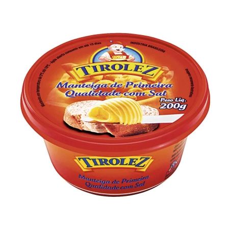 MANTEIGA TIROLEZ C/SAL 200G