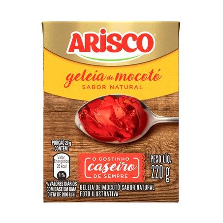 Geléia de Mocotó Arisco Natural Caixa 220G