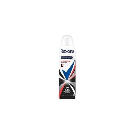 Antitranspirante Aerossol Rexona Antibacterial + Invisible Frasco Spray 150ml