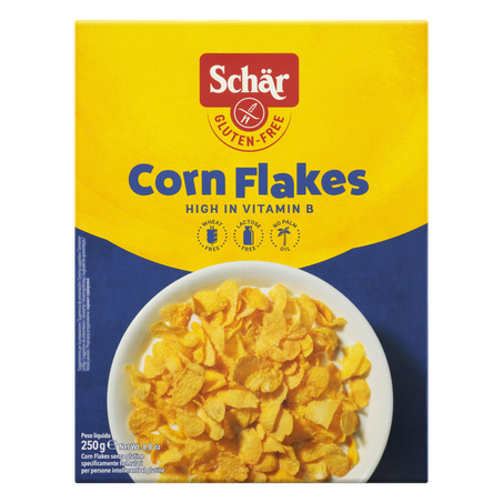 Cereal schar corn flakes sem gluten 250g