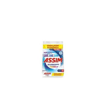 Sabão em pó assim tripla ação bicarbonato 800g