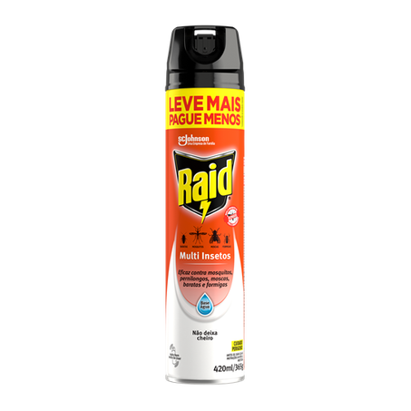 Inseticida Raid Multi Insetos Água 420ml