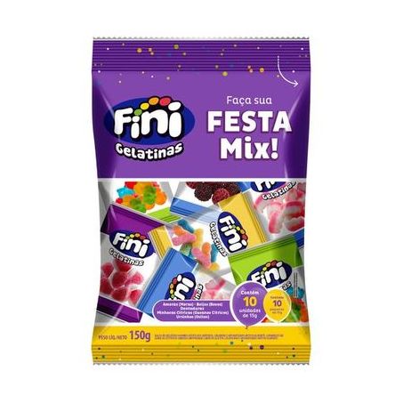 GELATINAS FINI FESTA MIX 150G