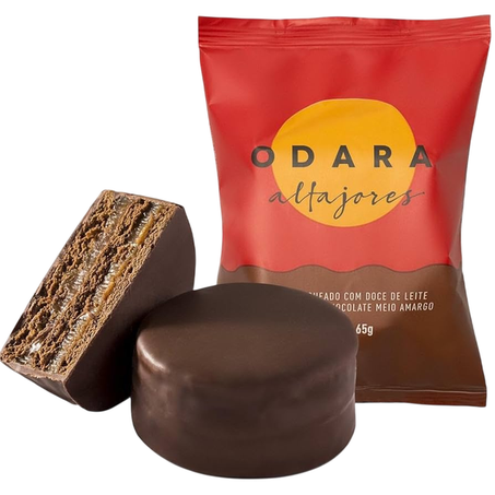 Alfajor Odara Chocolate Meio Amargo 65g