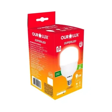 Lâmpada ourolux superled 30w 2400l