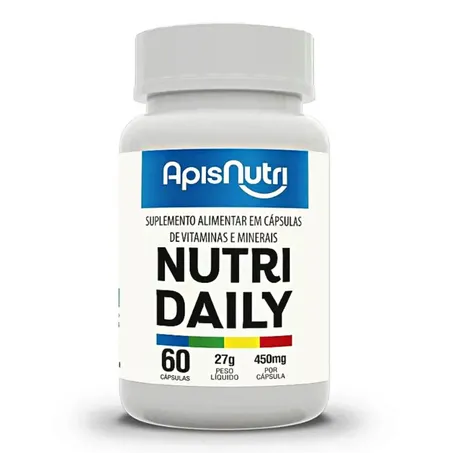 NUTRI DAILY VITAMINA AZ 610MG 60 CAPS - APISNUTRI