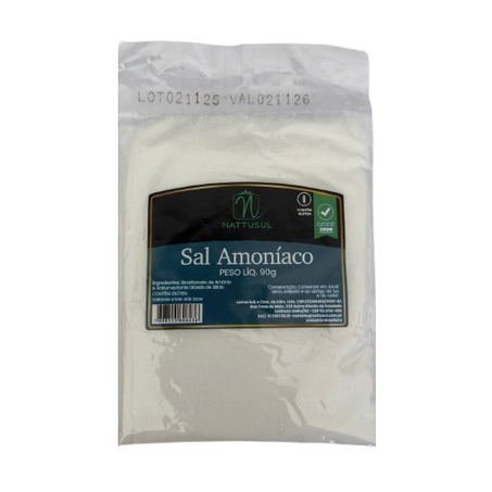 SAL AMONÍACO NATTUSUL 90G