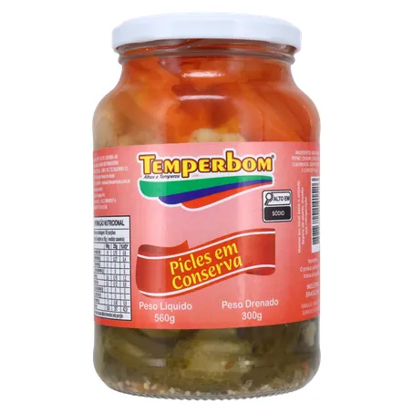 Picles temperbom 300g 360-0