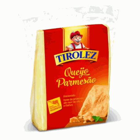 Queijo tirolez parmesao fracionado 245g