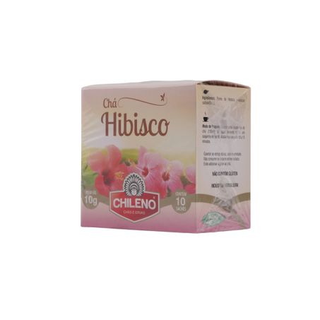 Chá de Hibisco Chileno Caixa com 10un - 10gr 360-36