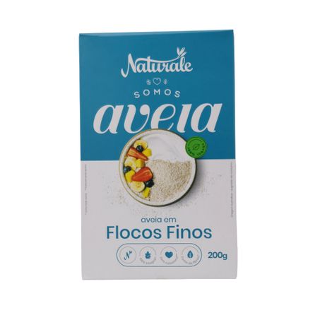 Aveia naturale flocos finos 170g 360-1