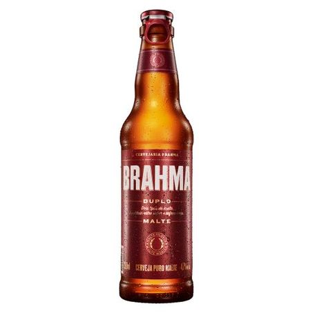 CERVEJA PILSNER DUPLO MALTE BRAHMA 330ML