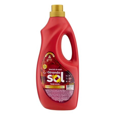 AMACIANTE DE ROUPA DILUÍDO PAIXÃO SECRETA GIRANDO SOL 2L