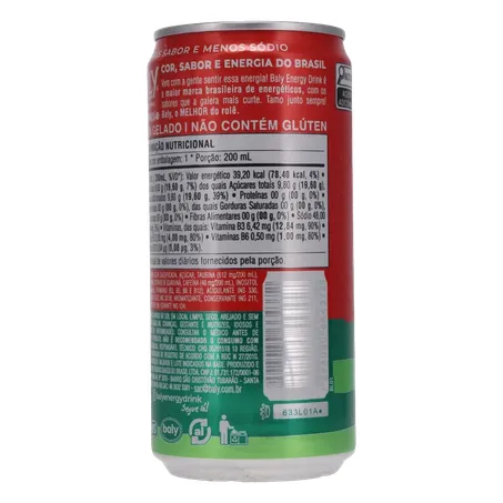 Energético Baly Melancia Lata 250ml 360-19