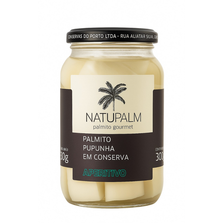 Palmito Pupunha Natupalm Aperitivo 300G