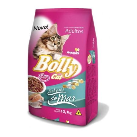 RACAO BOLLY CAR SABORES MAR 1 KG