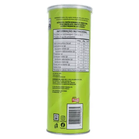 Salgadinho Pringles Batata Lemon Pepper 105g 360-24