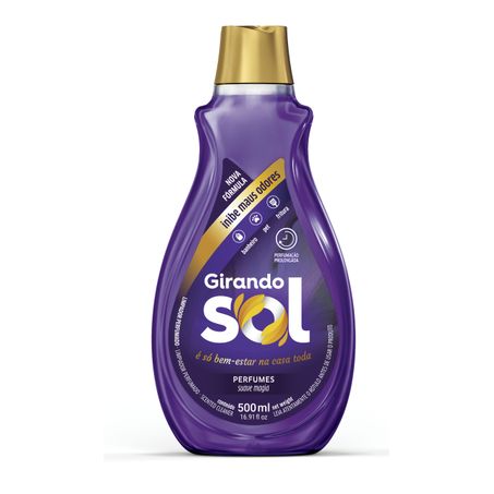Limpador girando sol suave magia 500ml