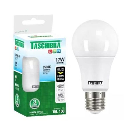 LAMPADA LED TAS 17W TKL 100 6500K LUZ FRIA