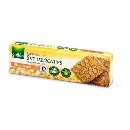 BISC.GULLON NATURE FIBRA INTEGRAL DIET 170G