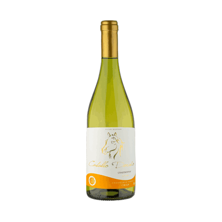 Vinho chileno caballo dorado chardonnay 750ml