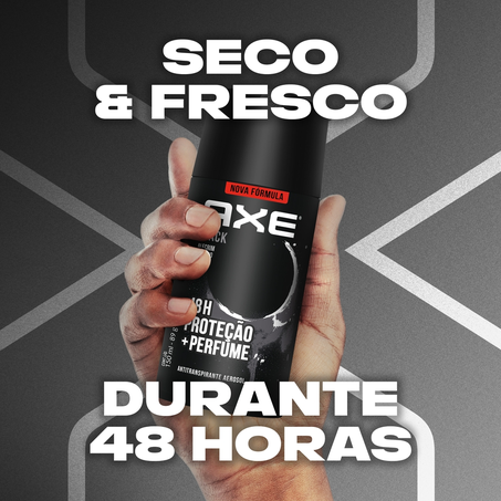 Antitranspirante Aerosol Axe Black 152ml 360-4