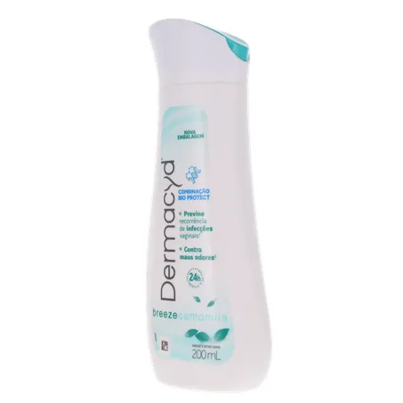 Sabonete Líquido Íntimo Dermacyd Breeze Camomila Frasco 200ml 360-4