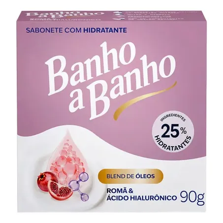 SABONETE ROMA&ACIDO HIALURONICO BANHO A BANHO 90 G
