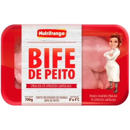 BIFE DE FRANGO 700GR NUTRIFRANGO