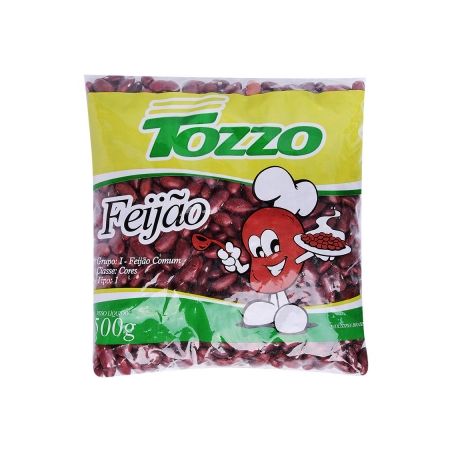 FEIJAO TOZZO VERMELHO 500G