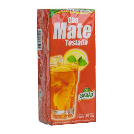 CHÁ MATE TOSTADO 25G BARÃO