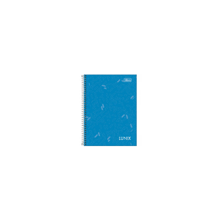 Caderno tilibra lunix espiral 1/4 lunix