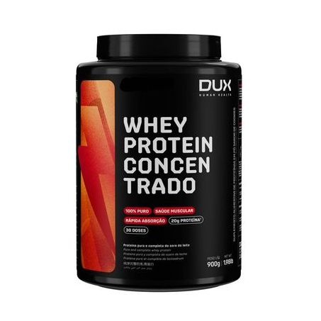 WHEY PROTEIN CONCENTRADO CARAMELO SALGADO 900G DUX