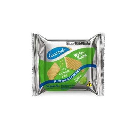 Wafer casaredo snack limao 43g