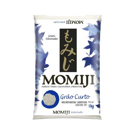 Arroz Oriental Camil Momiji Pacote 1KG