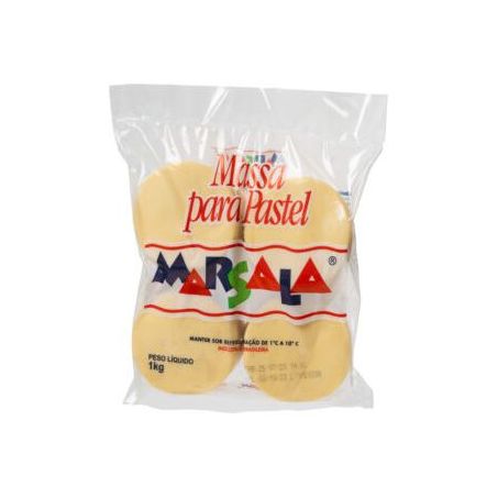 Massa para pastel Marsala disco pequeno 1kg