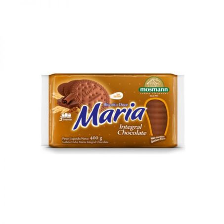 Biscoito Mosmann Maria Int S/Lac Choc 400GR