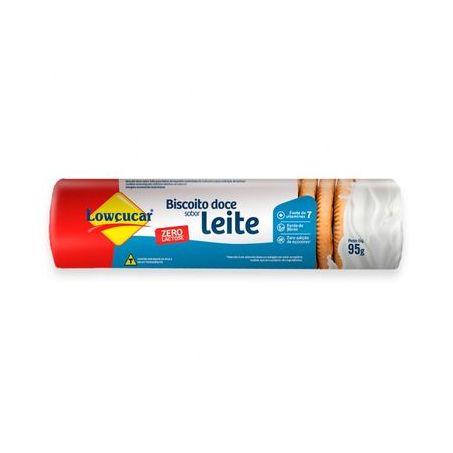 Bisc Rech. Lowçucar 95g Zero Leite