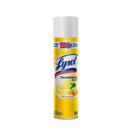 DESINFETANTE AEROSOL LYSOL 360ML LIMA LIMAO 