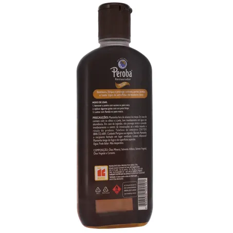 OLEO PEROBA 200ML RESTAUR.MAD.CLARAS 360-16