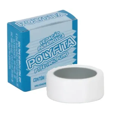 Fita veda rosca polyfita 12mm x 05 metros