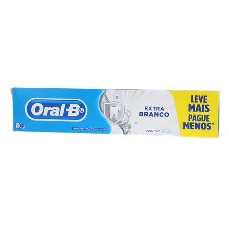 CREME DENTAL ORAL-B EXTRA BRANCO LEVE MAIS PAGUE MENOS 180G 360-1