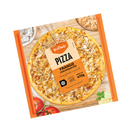 Pizza trivialy frango 470g