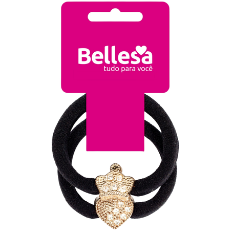 ELASTICO P/CABELO BELLESA ENFEITE 0809-B