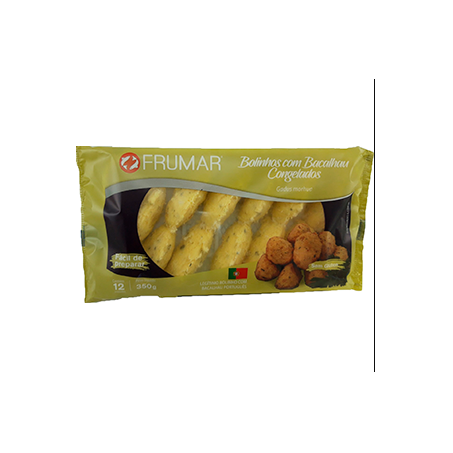 BOLINHO BACALHAU FRUMAR -350G 35% BACALHAU