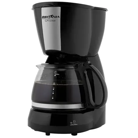 	 CAFETEIRA BRITANIA CP15 INOX PRT 220V