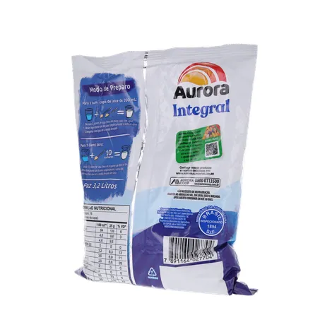 Leite em Pó Aurora Integral Pacote 400gr 360-20